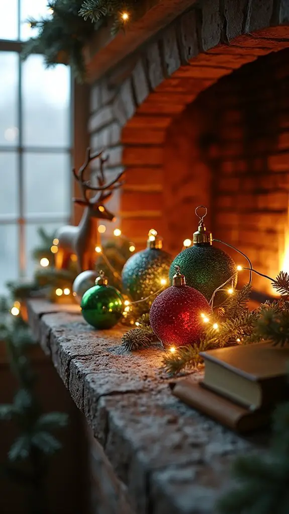 nostalgic shimmering holiday decor