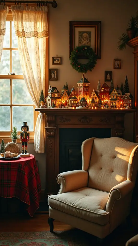 nostalgic vintage christmas villages