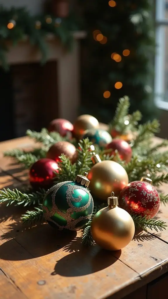 nostalgic vintage ornament collection