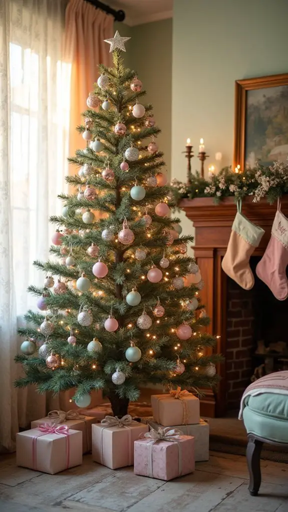 nostalgic vintage pastel decorations