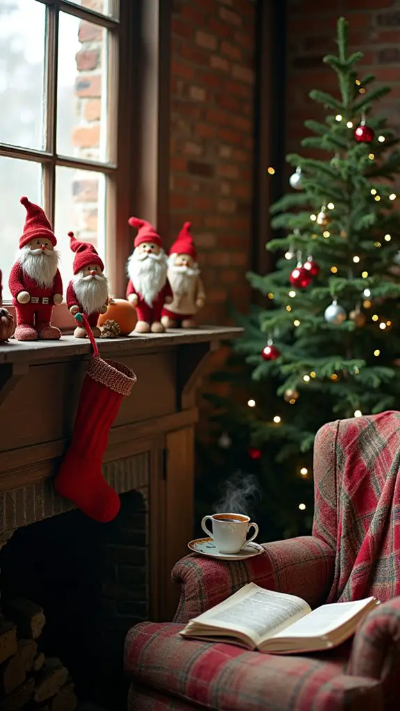 nostalgic vintage santa collection