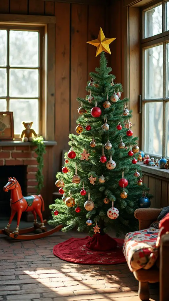 nostalgic vintage toy decorations