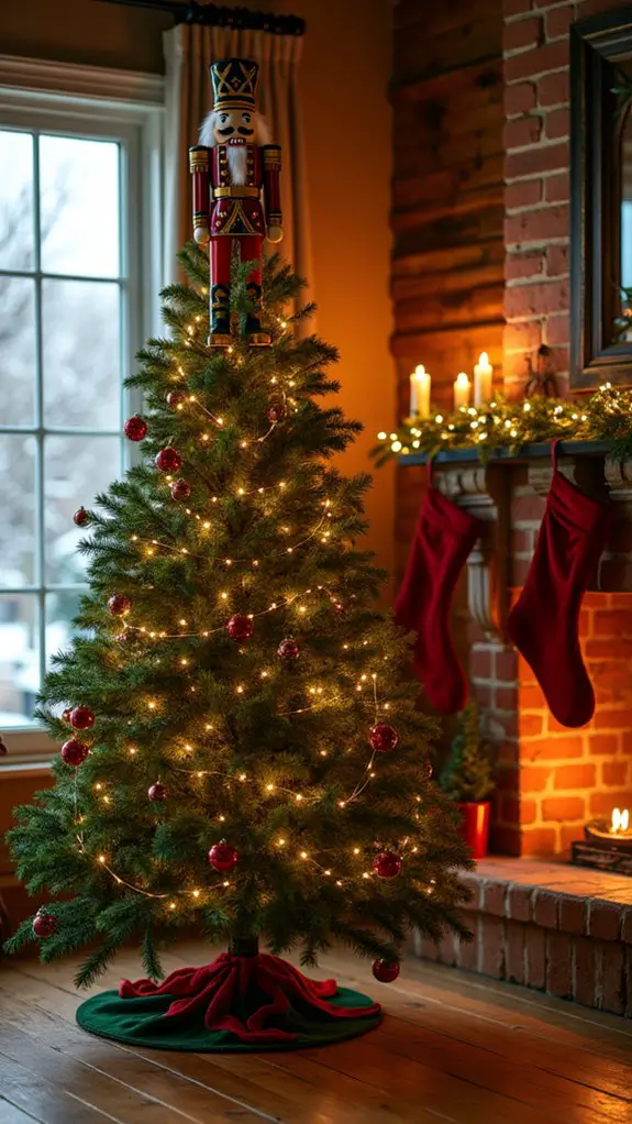 nutcracker themed holiday decor