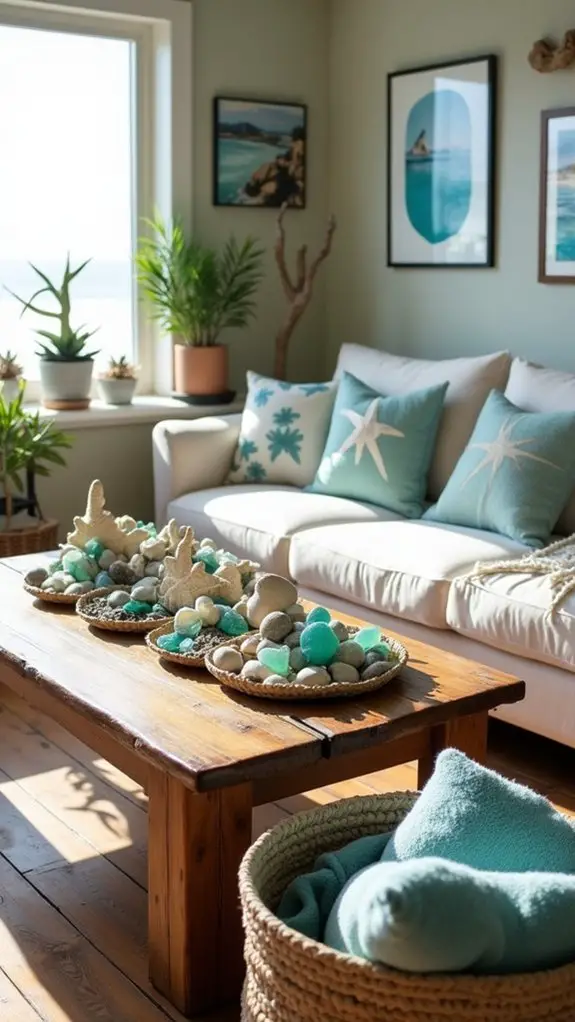 ocean inspired holiday decor