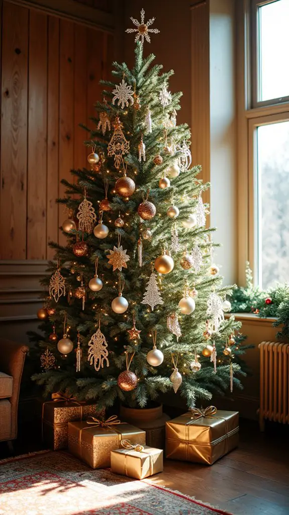 opulent crystal glass ornaments