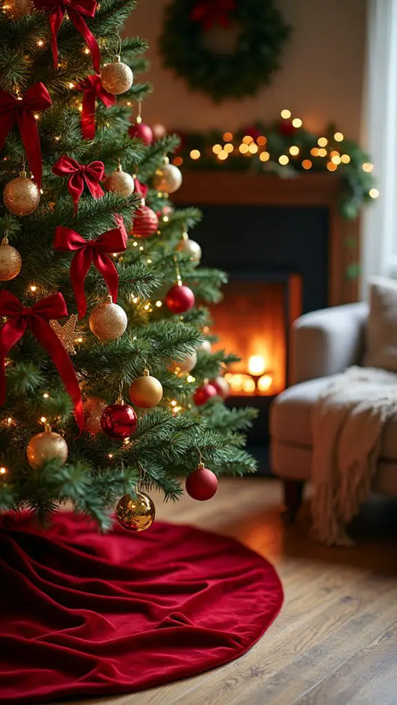 opulent velvet holiday tree