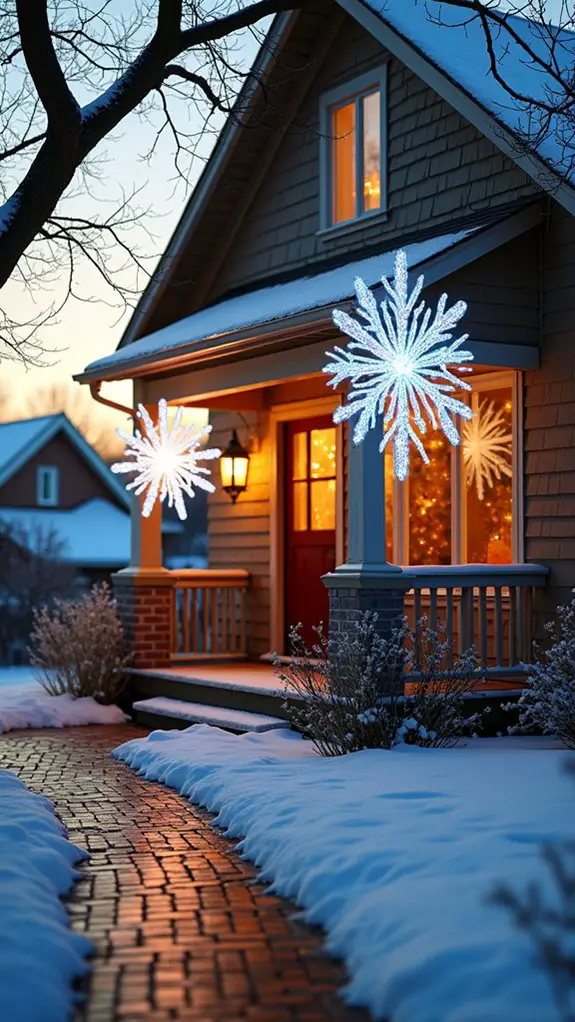 oversized winter wonderland displays