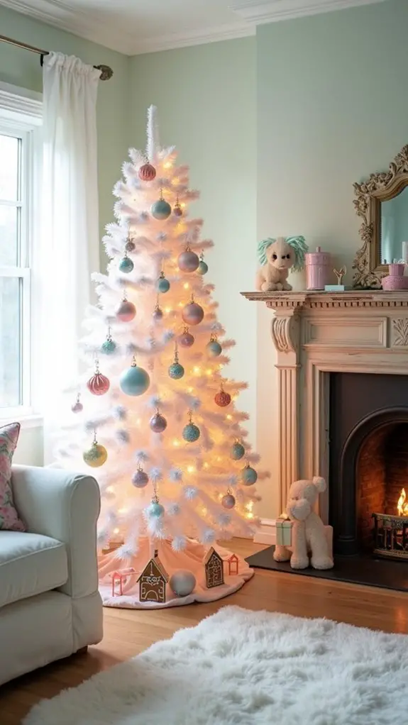 pastel candyland christmas tree