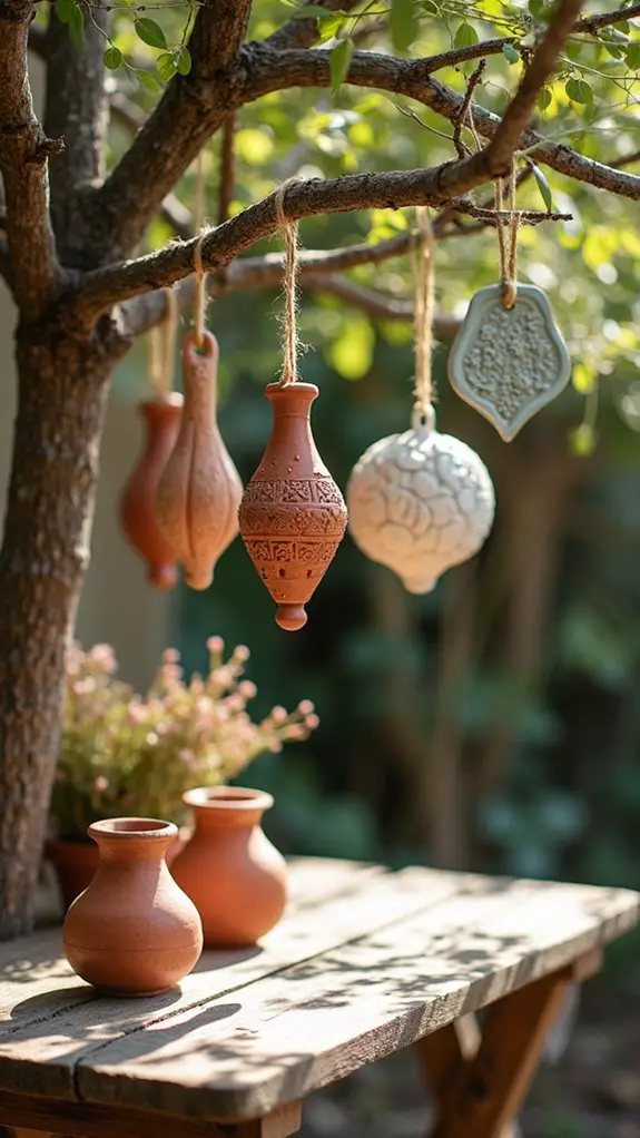 personalized clay ornaments creation