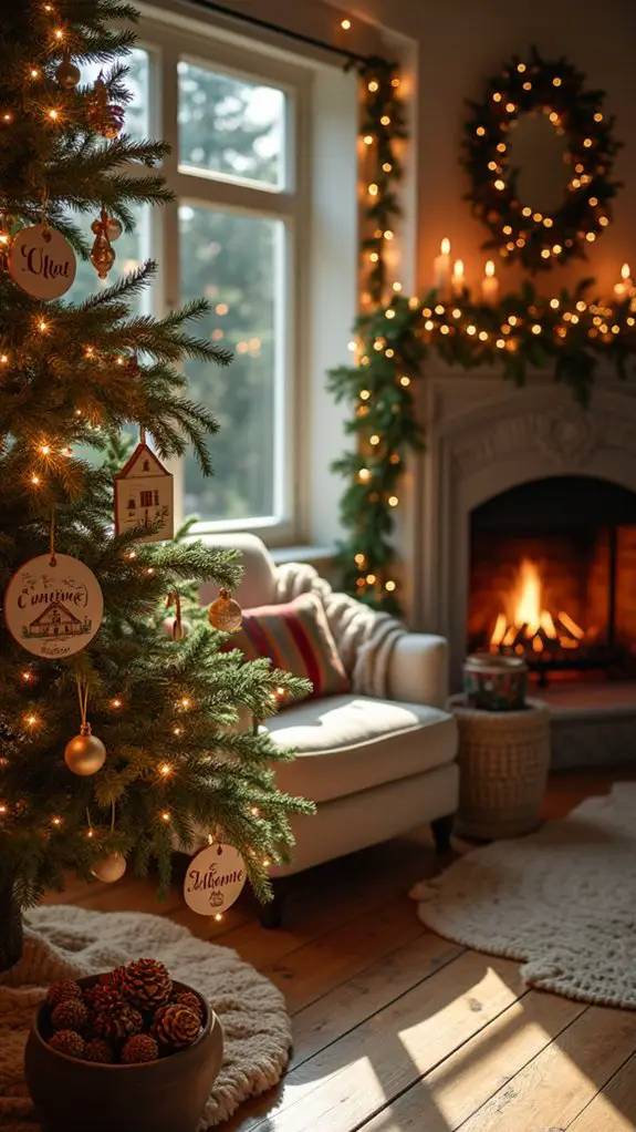 personalized family holiday ornaments