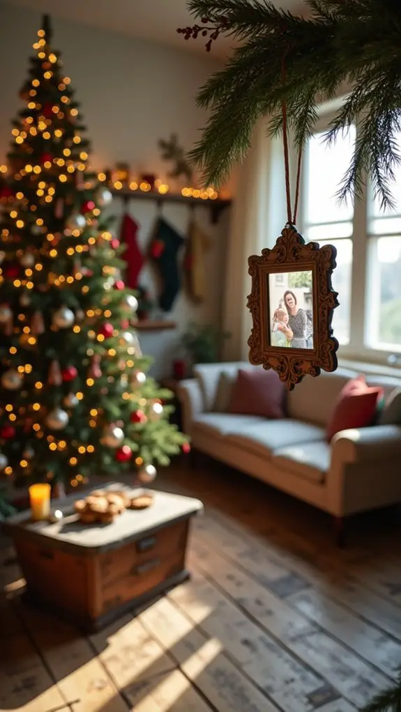 personalized family memory ornaments