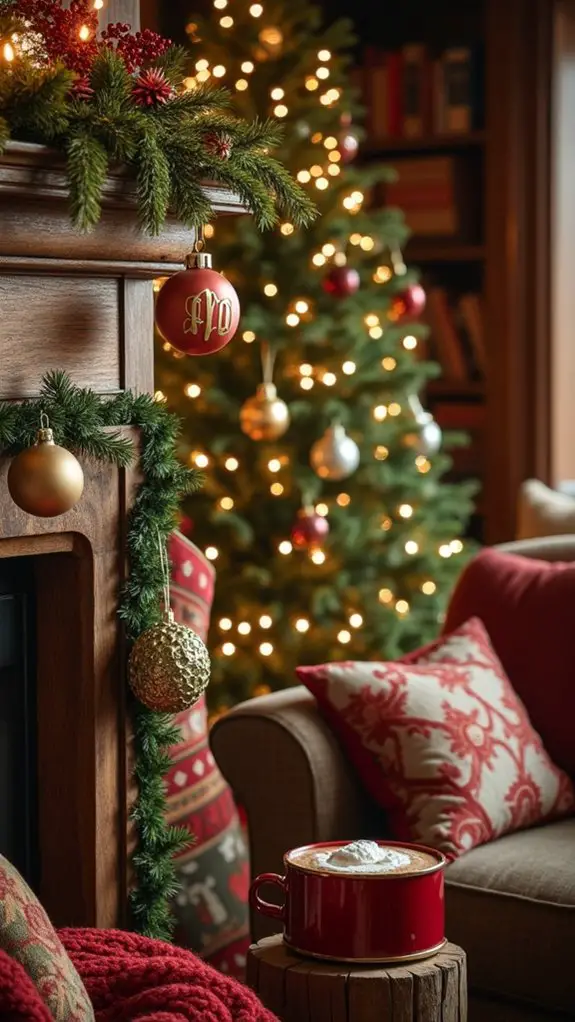 personalized festive tree adornments