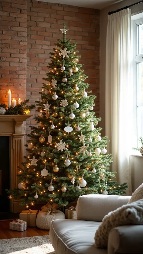 personalized festive tree decor