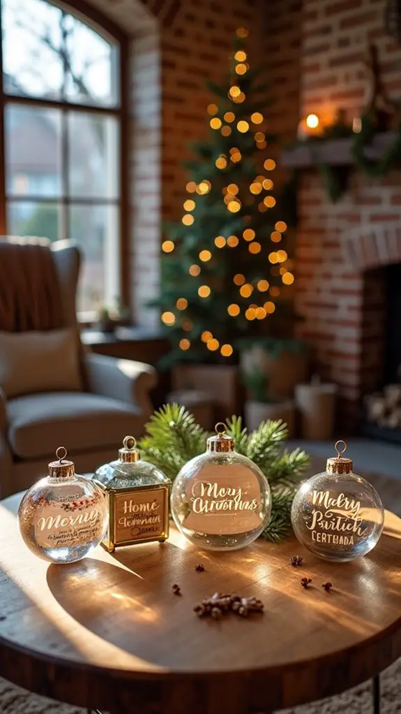 personalized holiday decor gifts