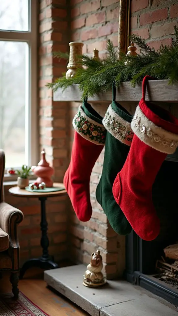 personalized holiday decor stockings