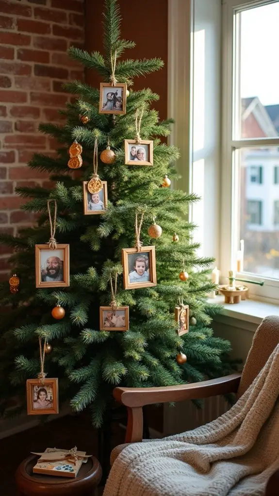 personalized photo frame ornaments