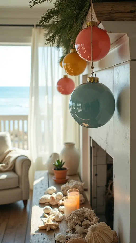 playful coastal christmas decor