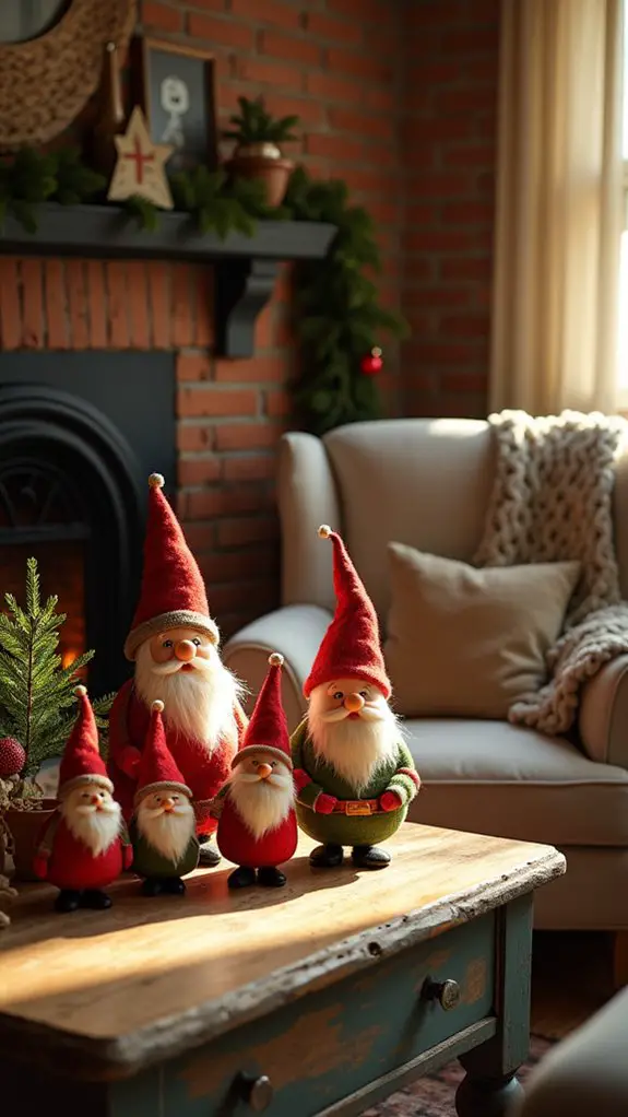 playful holiday decor accents