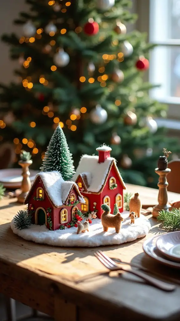 playful holiday scene creations