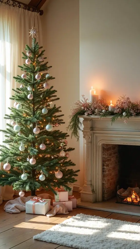 playful pastel holiday decor