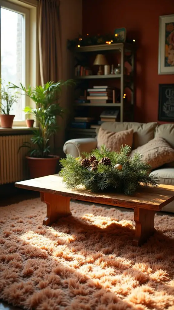 plush rugs enhance warmth