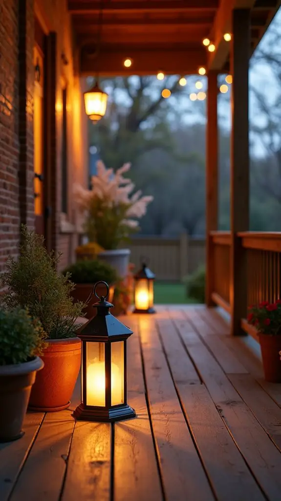 remote controlled cozy lanterns