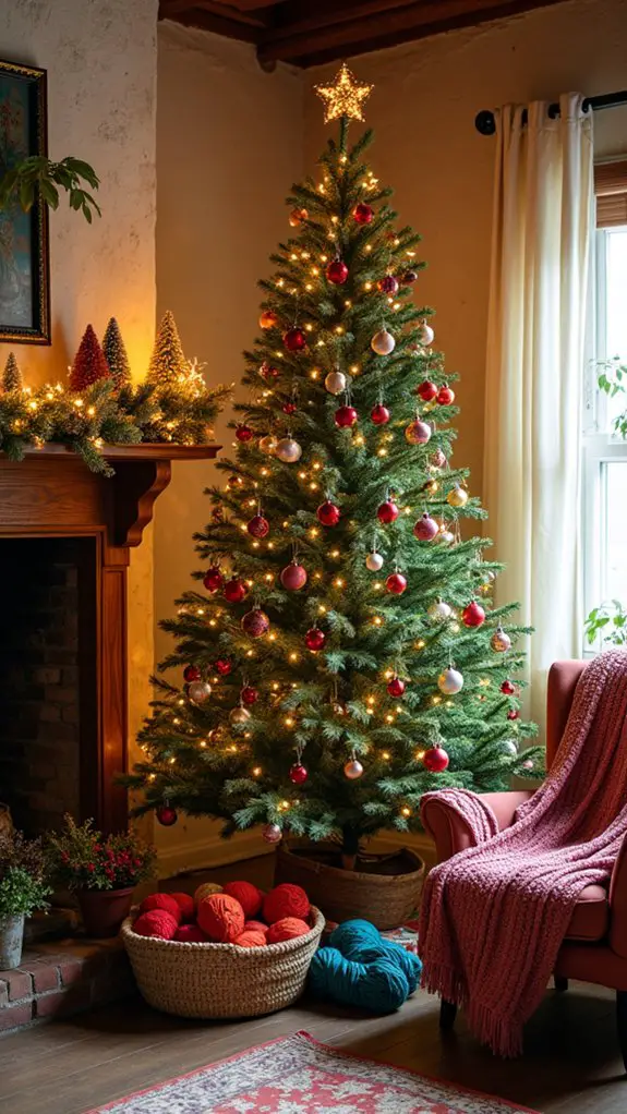 rustic bohemian holiday decor