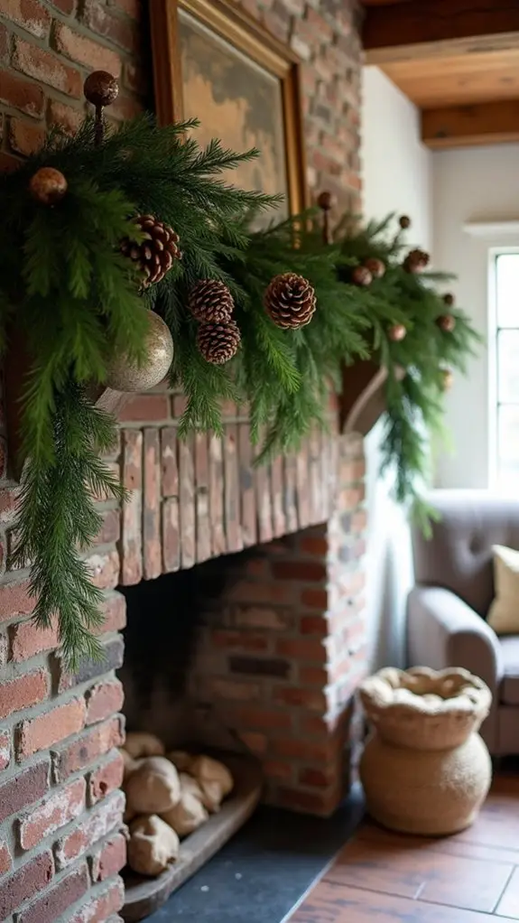 rustic cedar swags charm