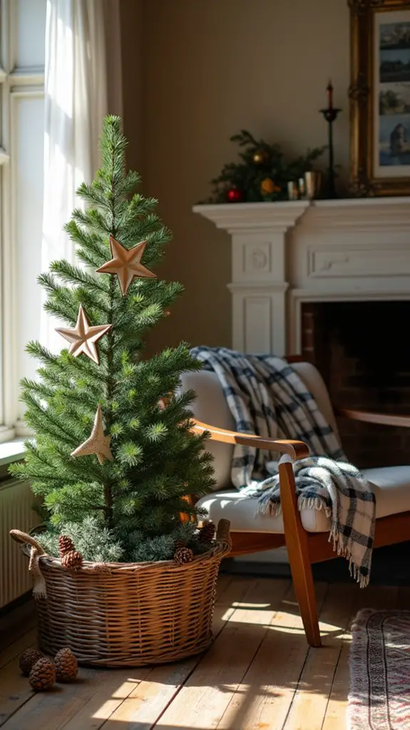 rustic charm christmas tree