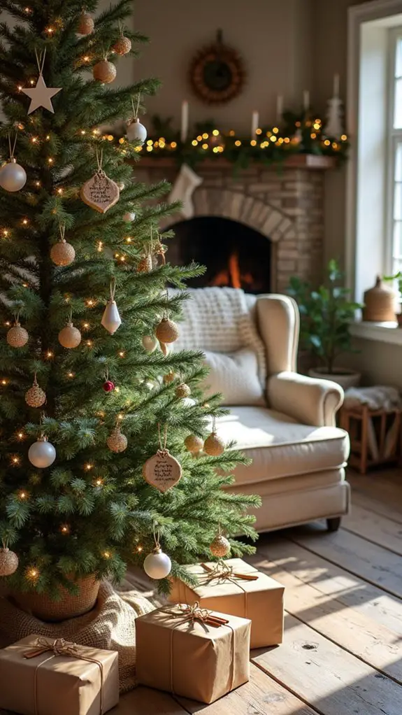 rustic charm gift wrapping