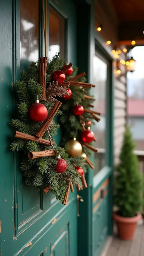 rustic charm with ornaments