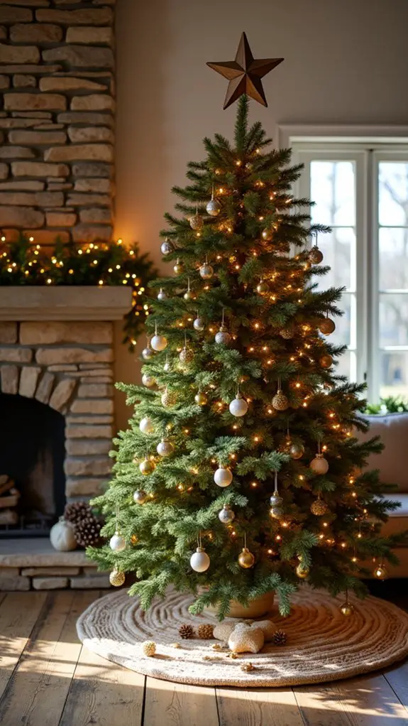 rustic distressed metal star