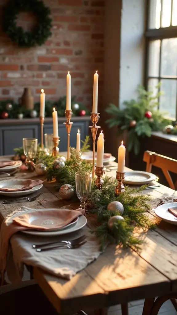 rustic elegance with warmth