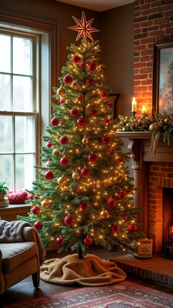 rustic festive holiday decor