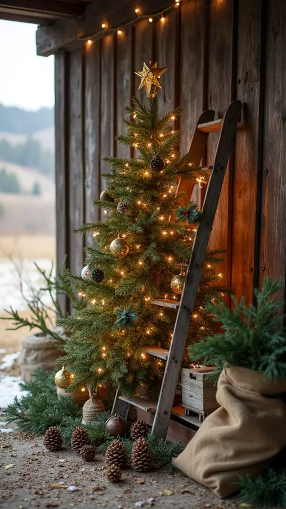 rustic holiday decor charm