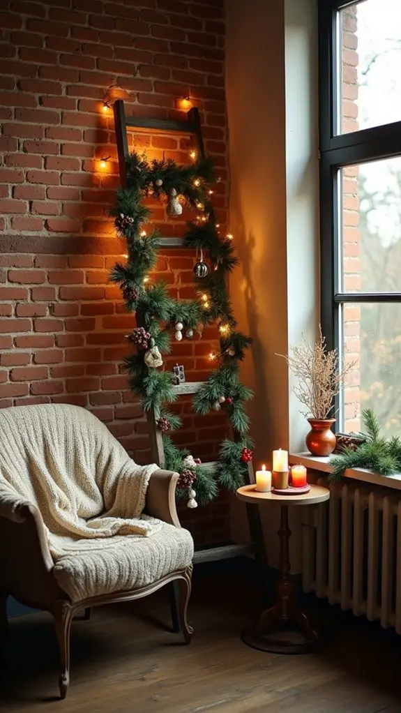 rustic ladder display charm