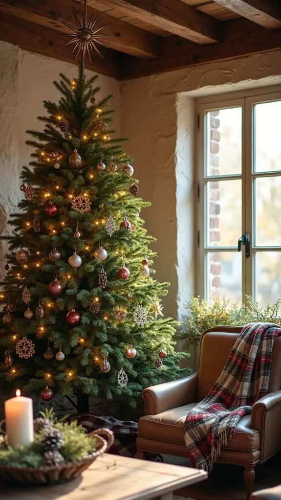 rustic star tree topper