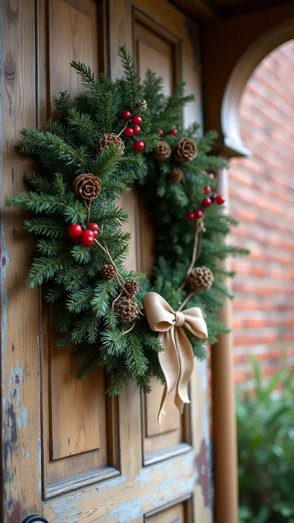 rustic twine and pine
