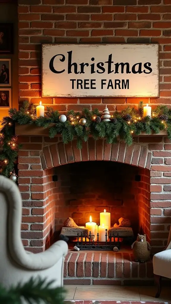 rustic vintage holiday decor