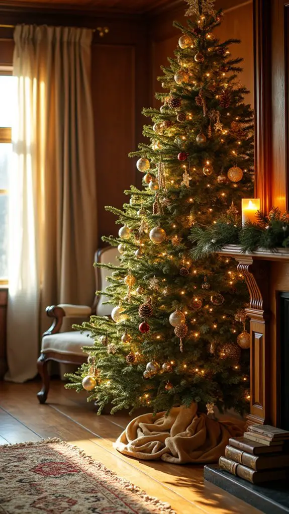 rustic wooden holiday charm