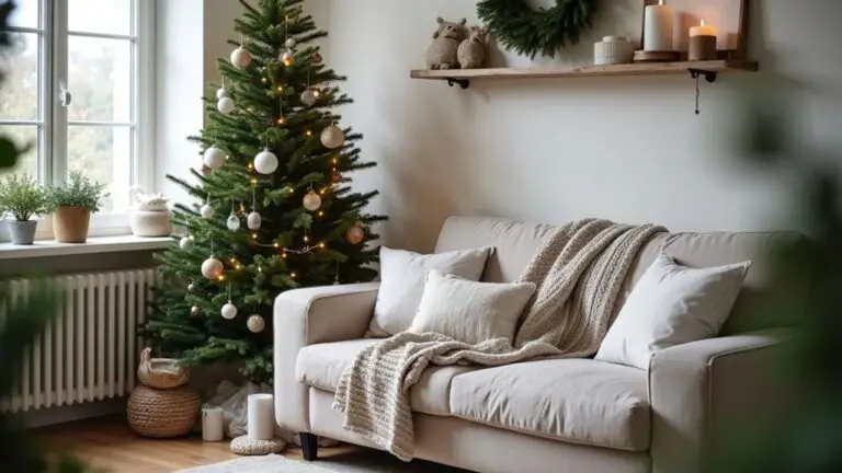 scandinavian christmas tree inspiration