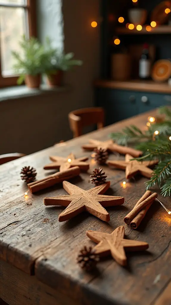 scented cinnamon stick decorations