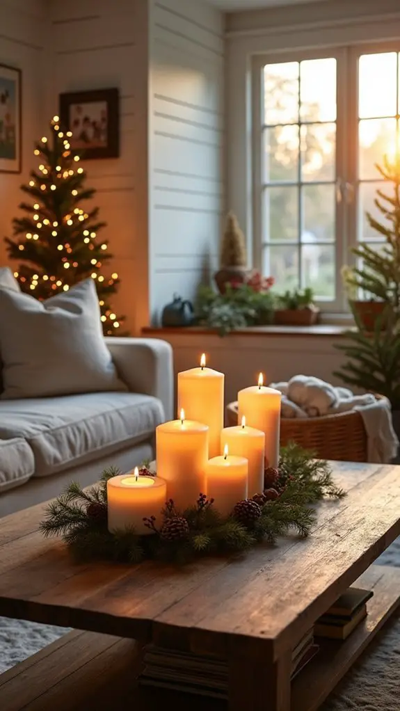 seasonal candle decor charm