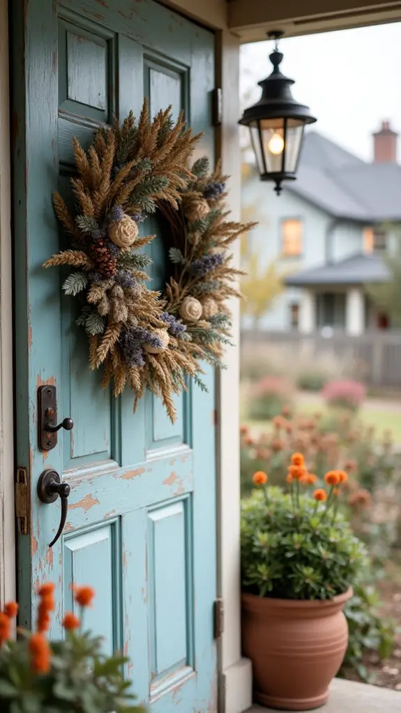 seasonal elegance with wreaths