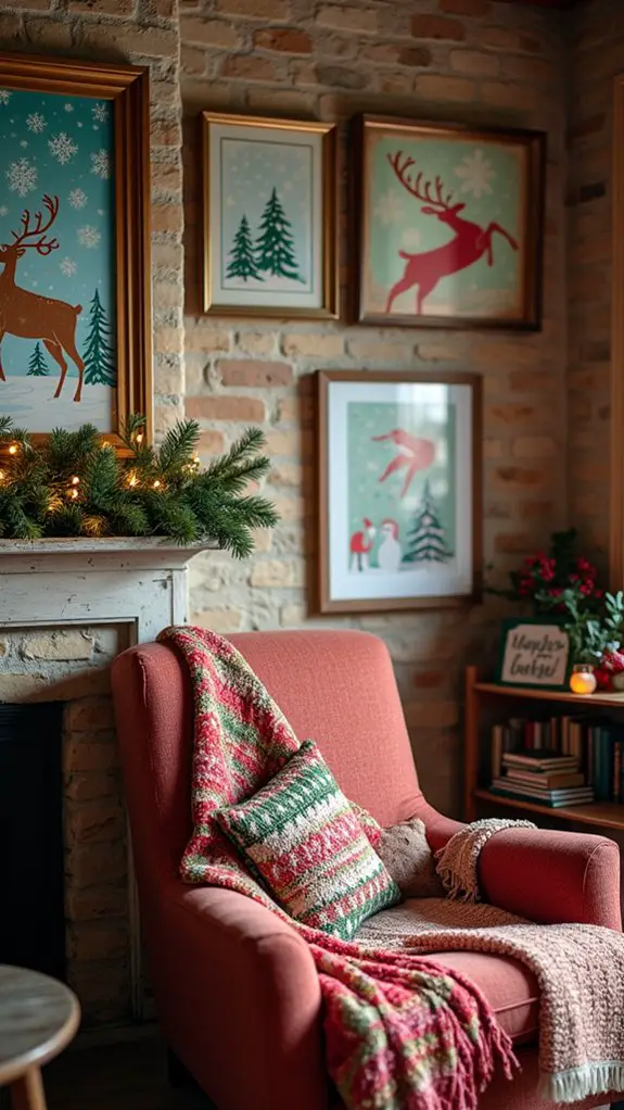 seasonal holiday wall decor