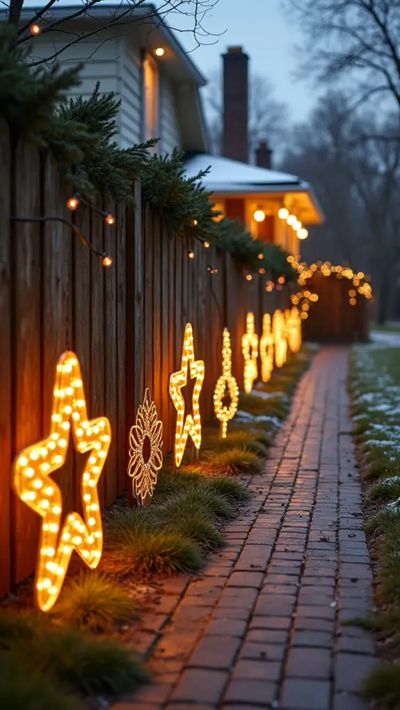 seasonal light shape decorations