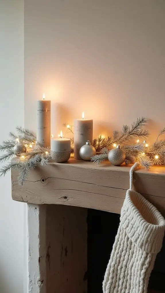 serene minimalist holiday decor