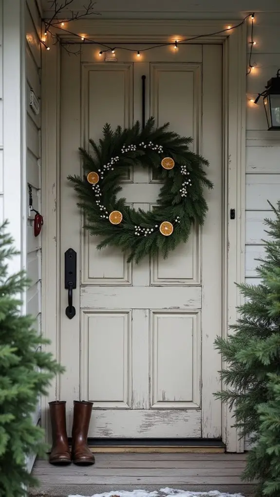 serene minimalist holiday decor
