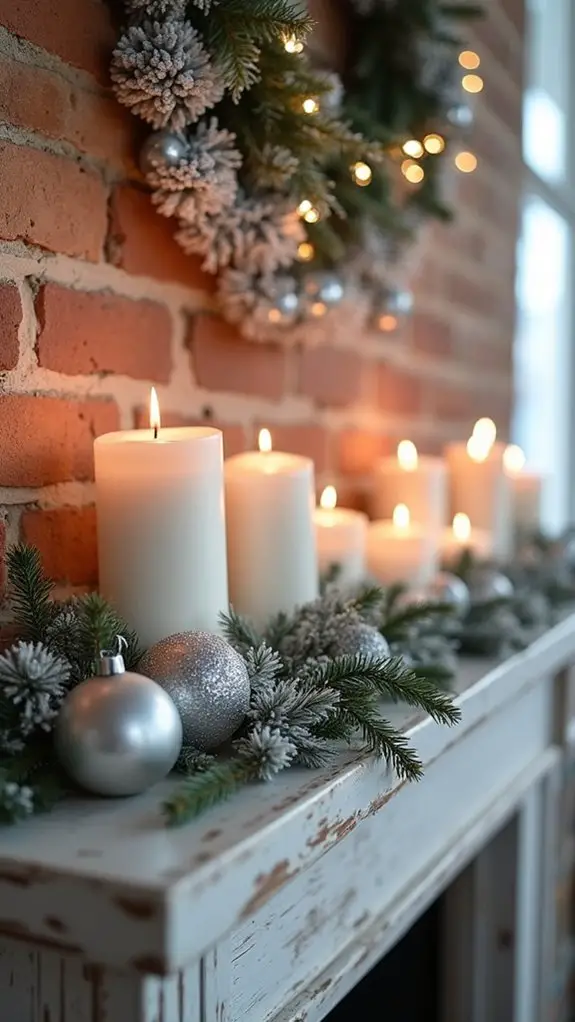 serene winter wonderland decor