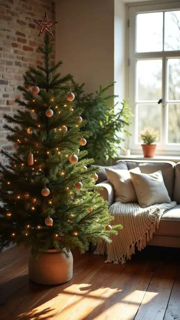 simple rustic tree topper